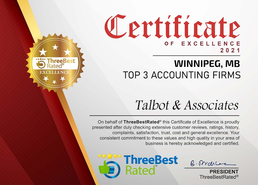 Talbot & Associates | 3553 Pembina Hwy, Winnipeg, MB R3V 1A5, Canada | Phone: (204) 269-7460