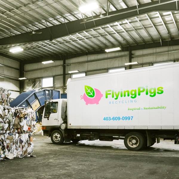 Flying Pigs Recycling | 105 Boulder Crescent, Canmore, AB T1W 1K9, Canada | Phone: (403) 609-0997