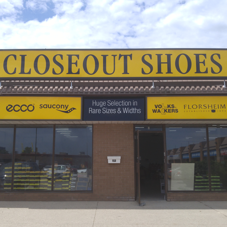 Closeout Shoes | 1001 Langs Dr, Cambridge, ON N1R 7K7, Canada | Phone: (519) 621-7211
