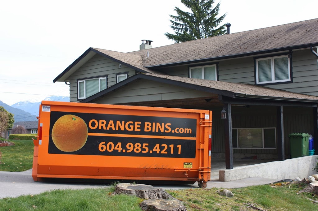 Orange Bins - Bin Rental North Vancouver | 3192 Strathaven Ln, North Vancouver, BC V7H 1G2, Canada | Phone: (604) 445-1000