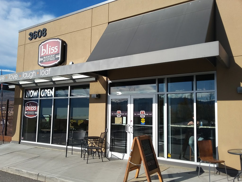 Bliss Bakery & Bistro West Kelowna | 3608 Carrington Rd #210, Westbank, BC V4T 3K7, Canada | Phone: (778) 754-7338