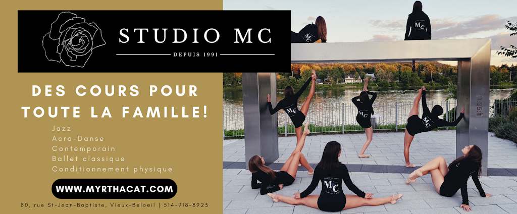 Studio de Danse MC | 80 Rue Saint-Jean-Baptiste, Beloeil, QC J3G 2V1, Canada | Phone: (514) 918-8923