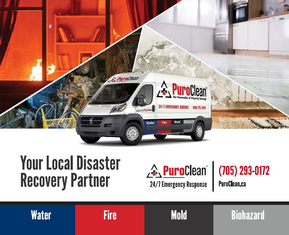 PuroClean Collingwood/Blue Mountains - Property Rescue Services | 14 Ronell Crescent Unit 1, Collingwood, ON L9Y 4J7, Canada | Phone: (705) 293-0172