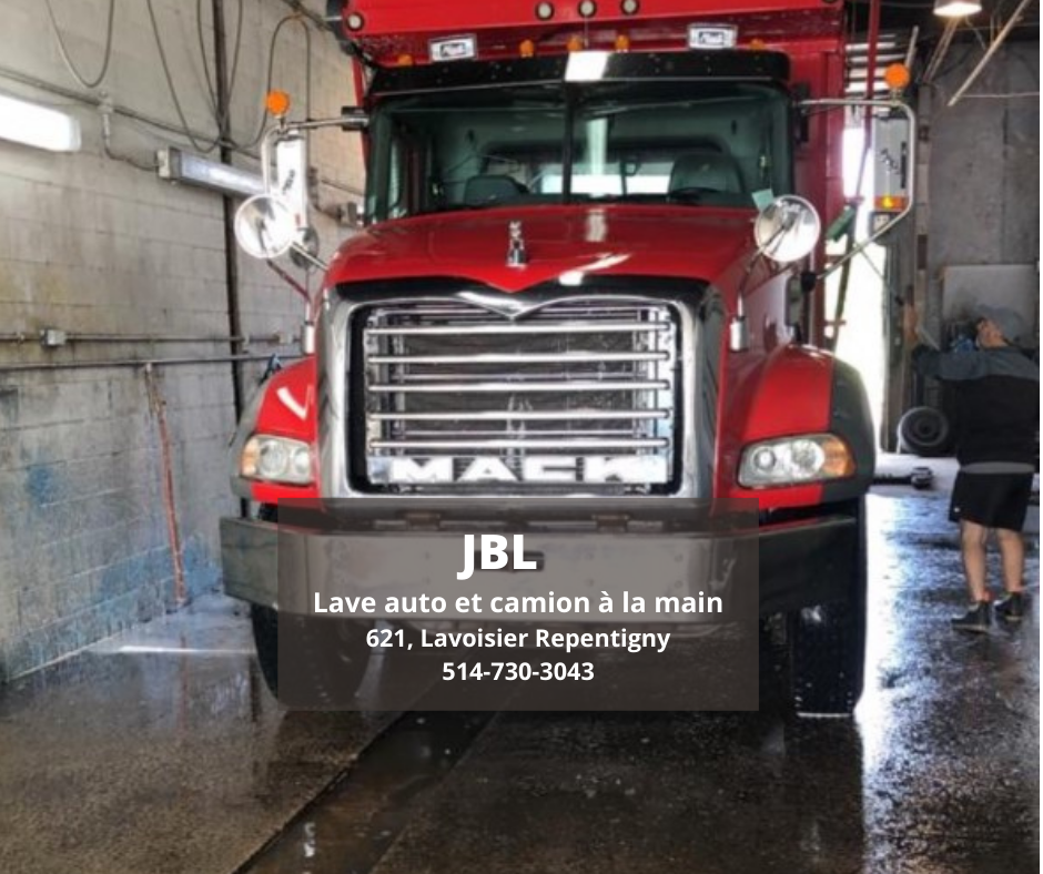 JBL lave auto et camion | 621 Rue Lavoisier, Repentigny, QC J6A 7N2, Canada | Phone: (514) 730-3043