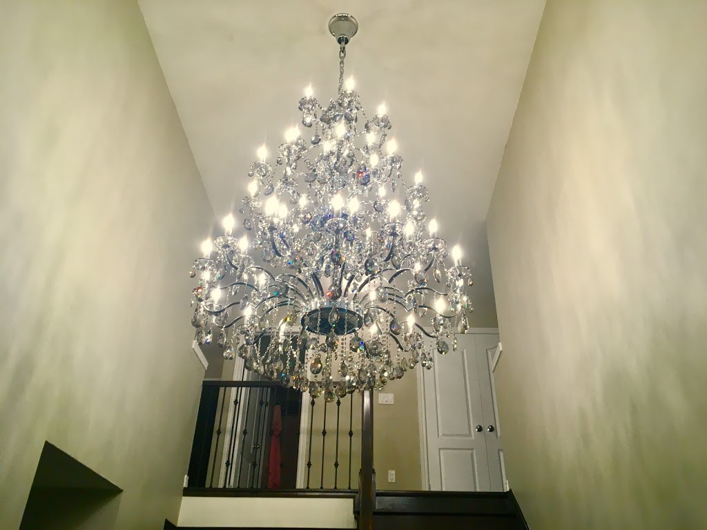 Chandelier Installation Service. A.V electrical | 110 Eglinton Ave W, Toronto, ON M4S 2K3, Canada | Phone: (647) 522-0777