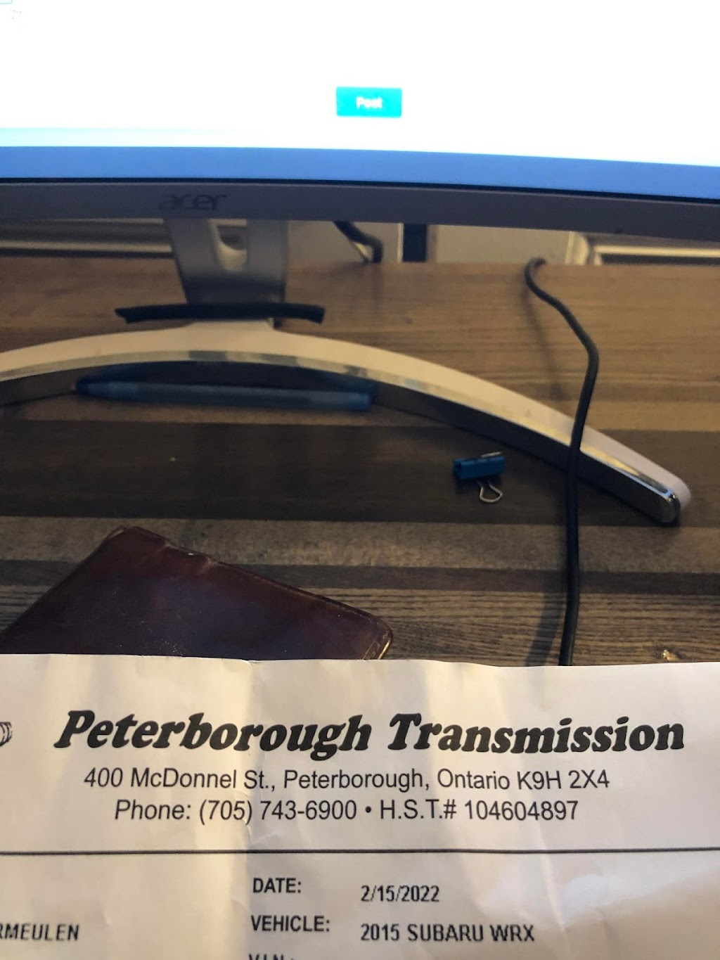 Peterborough Transmission Service | 400 McDonnel St, Peterborough, ON K9H 2X4, Canada | Phone: (705) 743-6900