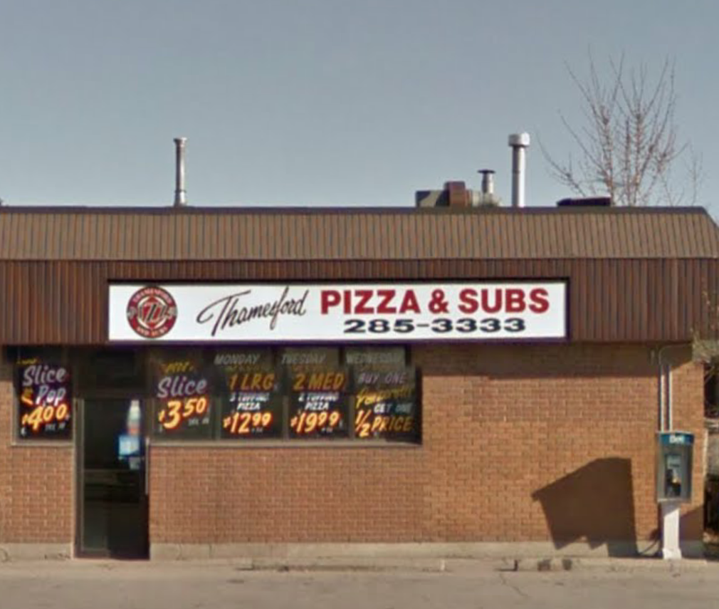 Thamesford Pizza | 146 Dundas St W, Thamesford, ON N0M 2M0, Canada | Phone: (519) 285-3333