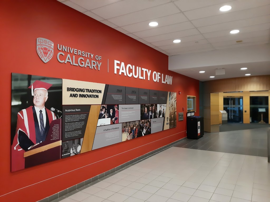 Faculty of Law | 2500 University Dr NW, Calgary, AB T2N 1N4, Canada | Phone: (403) 220-4155