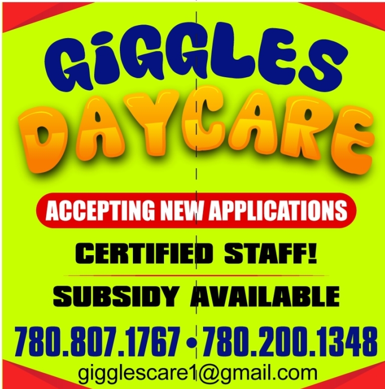 Giggles Daycare Edmonton Alberta | 7120 101 Ave NW UNIT 101, Edmonton, AB T6A 0H9, Canada | Phone: (780) 807-1767