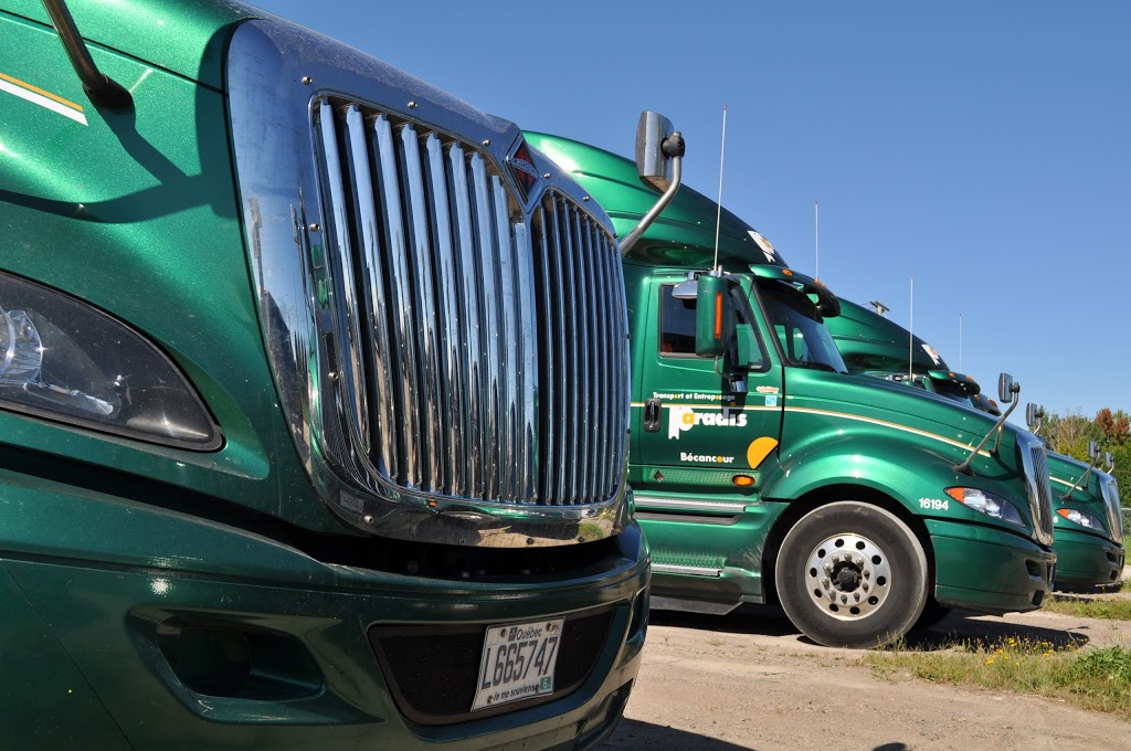 Transport et Entreposage Paradis | 1300 Avenue le Neuf, Bécancour, QC G9H 2E4, Canada | Phone: (819) 233-3100