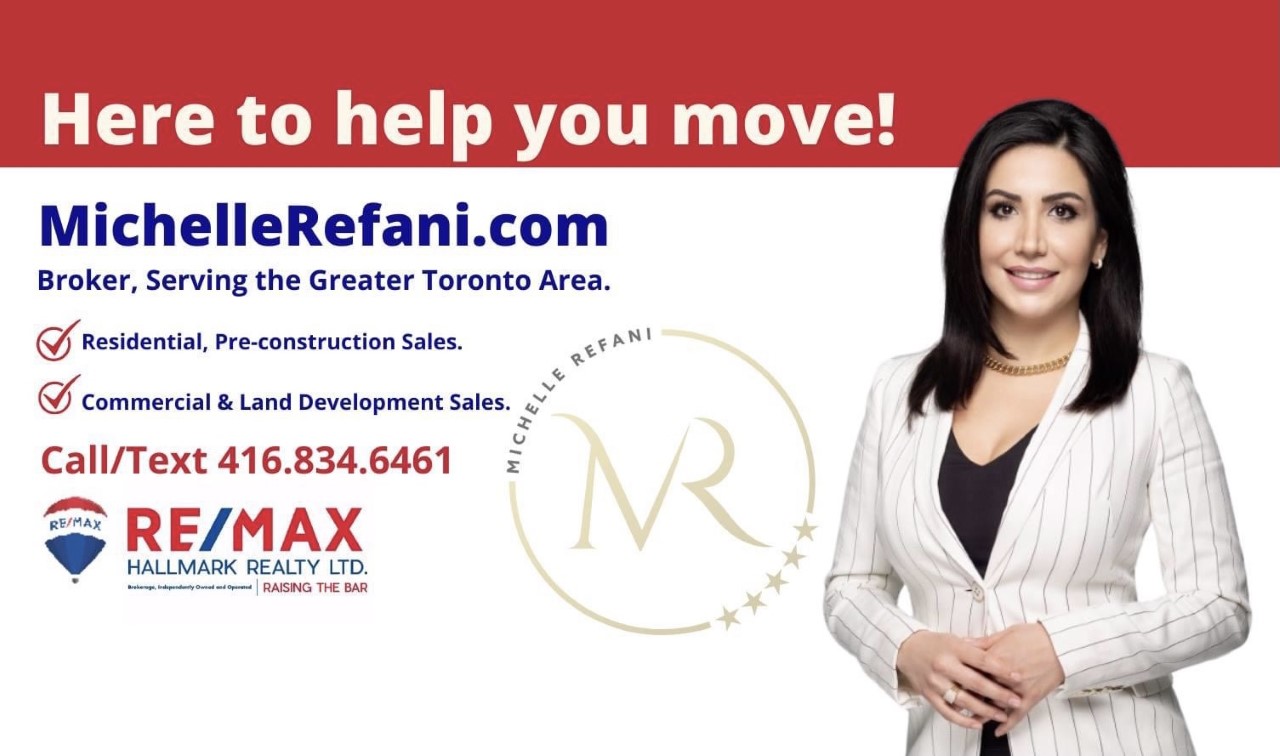 Michelle Refani Real Estate at Re/Max Hallmark Realty Ltd Brokerage | 685 Sheppard Ave E unit 401, North York, ON M2K 1B6, Canada | Phone: (416) 834-6461