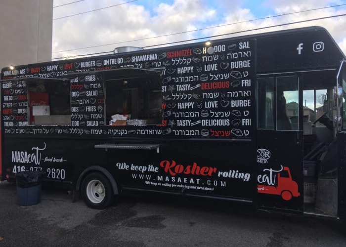 Masaeat Food Truck | 7770 Bathurst St, Thornhill, ON L4J 0C9, Canada | Phone: (416) 277-2620