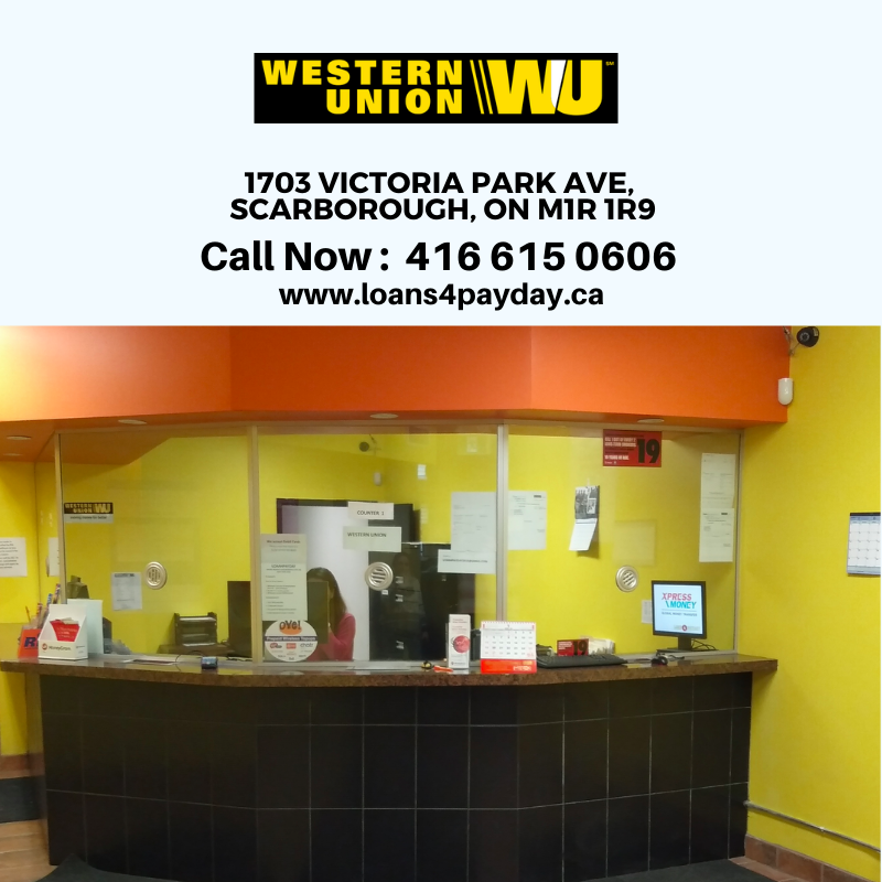 Western Union Agent Location | 1703 Victoria Park Ave, Scarborough, ON M1R 1R9, Canada | Phone: (416) 615-0606