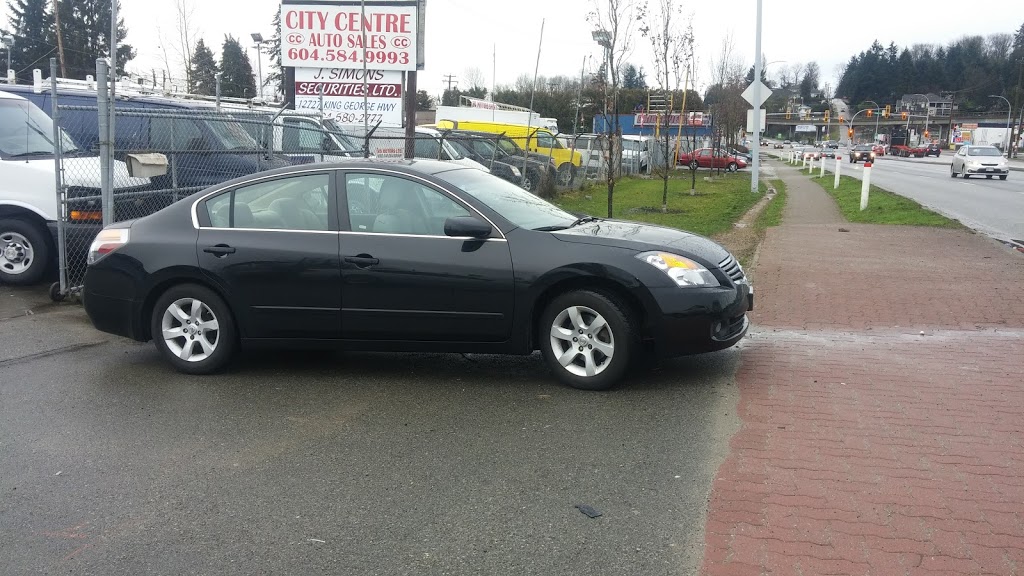 City Centre Auto Sales Ltd | 12701 King George Blvd, Surrey, BC V3V 3K7, Canada | Phone: (604) 584-9993