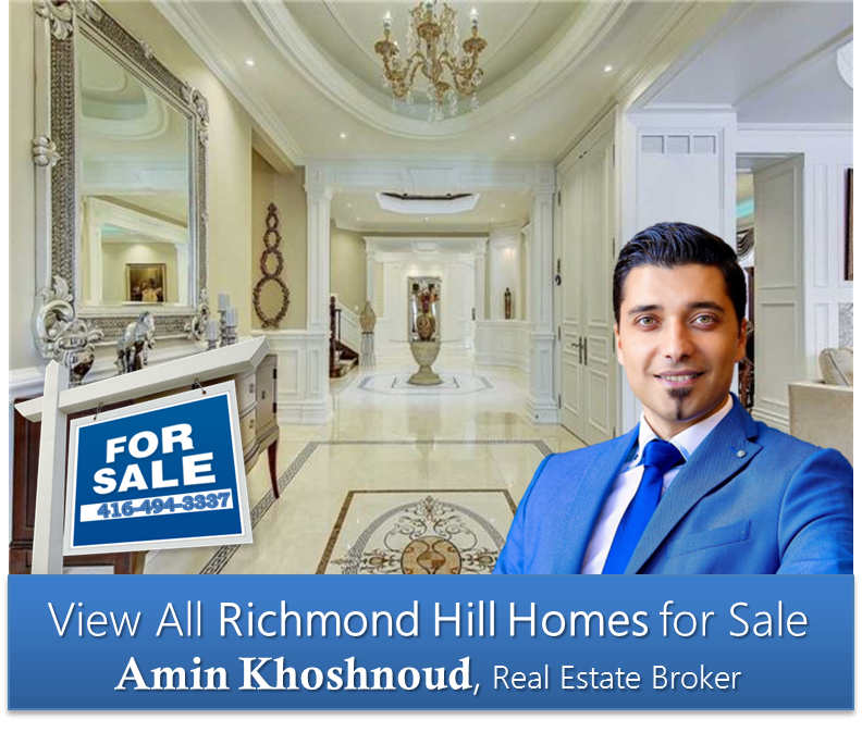 Richmond Hill Real Estate Broker, Amin Khoshnoud | 273 South Park Rd, Thornhill, ON L3T 0B5, Canada | Phone: (416) 494-3337