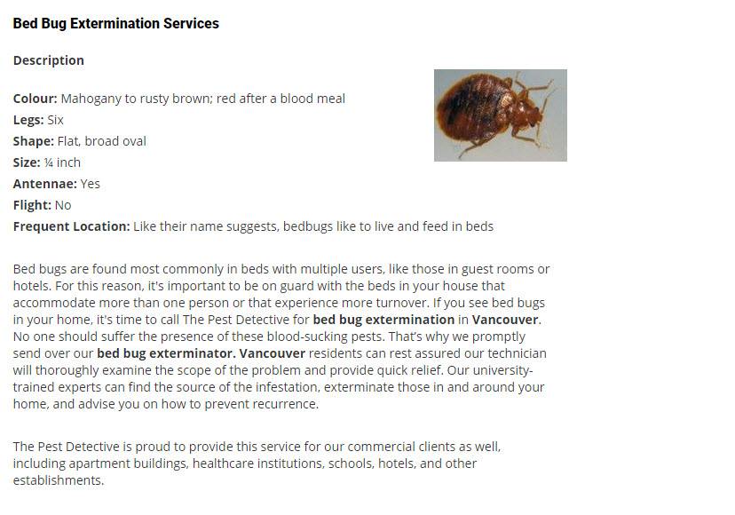 Pest Detective Whistler Sea-to-Sky | 2134 Lake Placid Rd, Whistler, BC V8E 0B2, Canada | Phone: (604) 932-3300