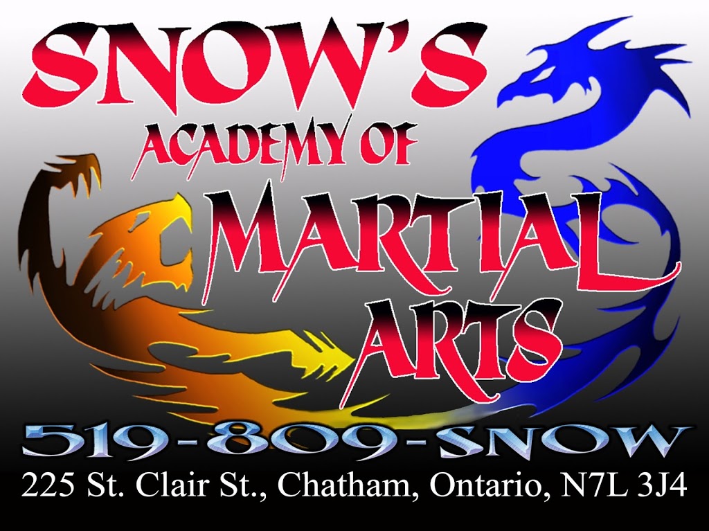 Snows Academy Of Martial Arts | 225 St Clair St, Chatham, ON N7L 3J4, Canada | Phone: (519) 809-7669