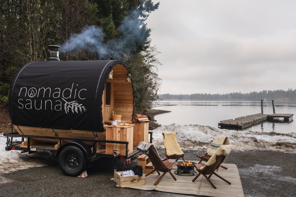 Nomadic Sauna | 1903 Robert Lang Dr, Courtenay, BC V9N 1A4, Canada | Phone: (604) 788-0324