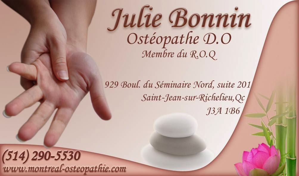 Julie Bonnin | 929 Bd du Séminaire N #201, Saint-Jean-sur-Richelieu, QC J3A 1B6, Canada | Phone: (514) 290-5530