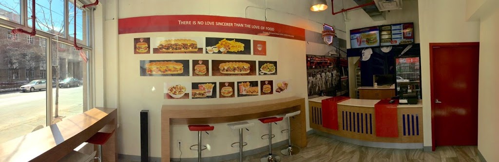 Steak & Cheese Factory | 50 Gerrard St E, Toronto, ON M5B 1J6, Canada | Phone: (416) 977-0444