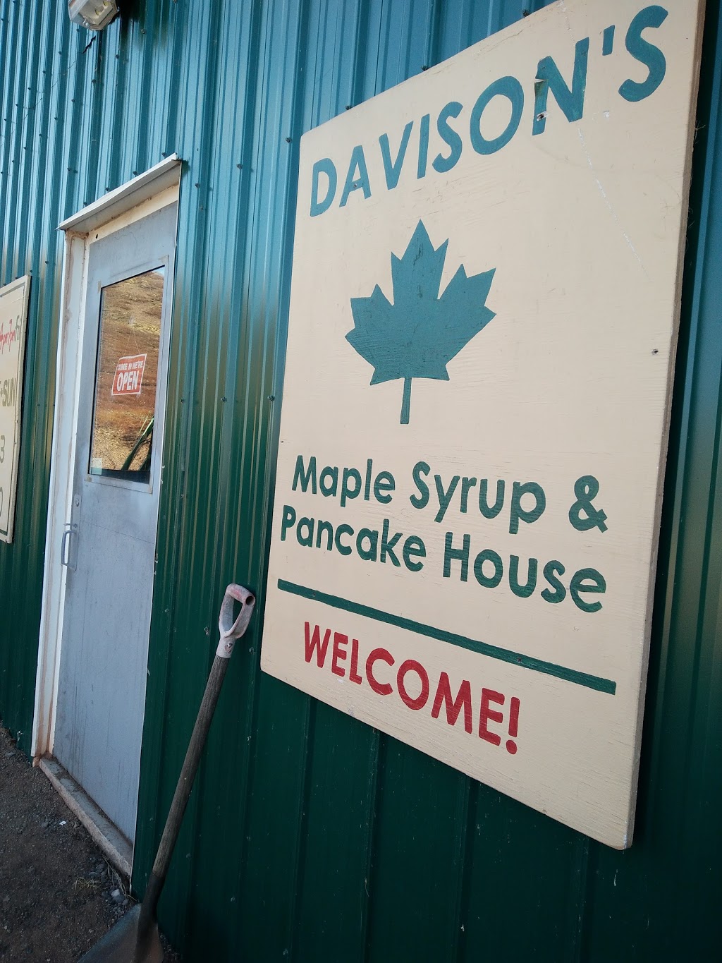Davisons Pancake House & Maple Products | 2740 Newville Rd, Parrsboro, NS B0M 1S0, Canada | Phone: (902) 254-2562