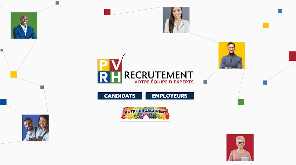 PVRH Recrutement Brossard | E, 3755 Boul Matte Suite 103, Brossard, QC J4Y 2P4, Canada | Phone: (418) 929-5986