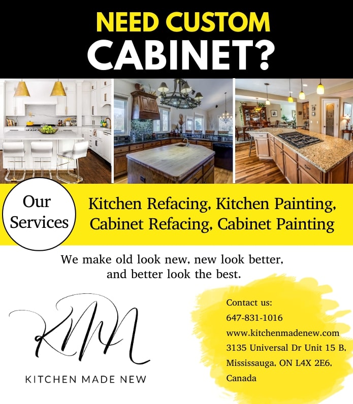 Kitchen Made New | 3135 Universal Dr Unit 15-B, Mississauga, ON L4X 2E6, Canada | Phone: (647) 831-1016