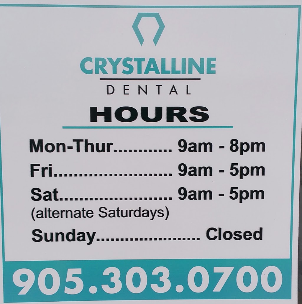 Crystalline Dental | G, 1850 Major MacKenzie Dr W #1-2, Maple, ON L6A 4R9, Canada | Phone: (905) 303-0700