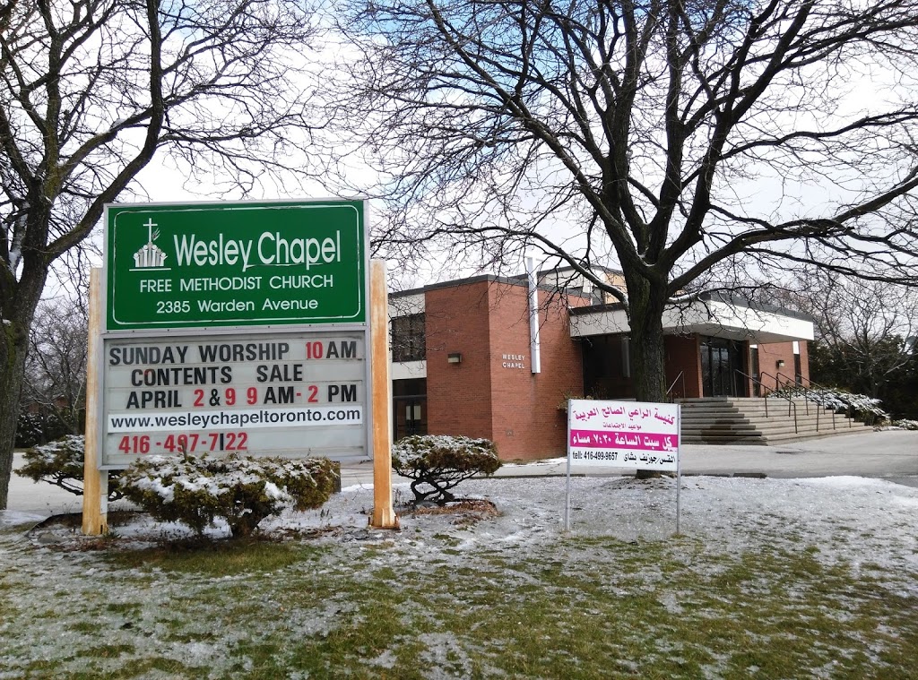 Wesley Chapel Free Methodist Church | 2385 Warden Ave, Scarborough, ON M1W 2L6, Canada | Phone: (416) 497-7122