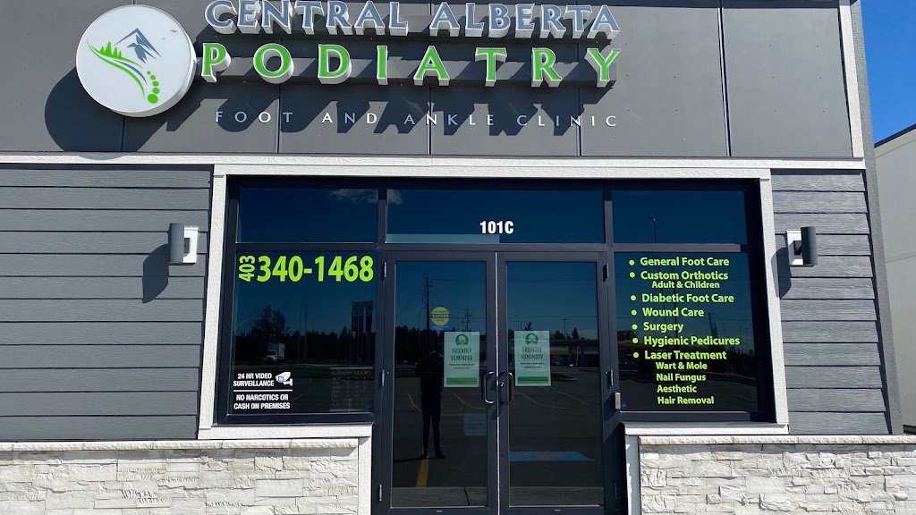 Central Alberta Podiatry | 179C Leva Ave #101, Alberta T4E 0A5, Canada | Phone: (403) 340-1468