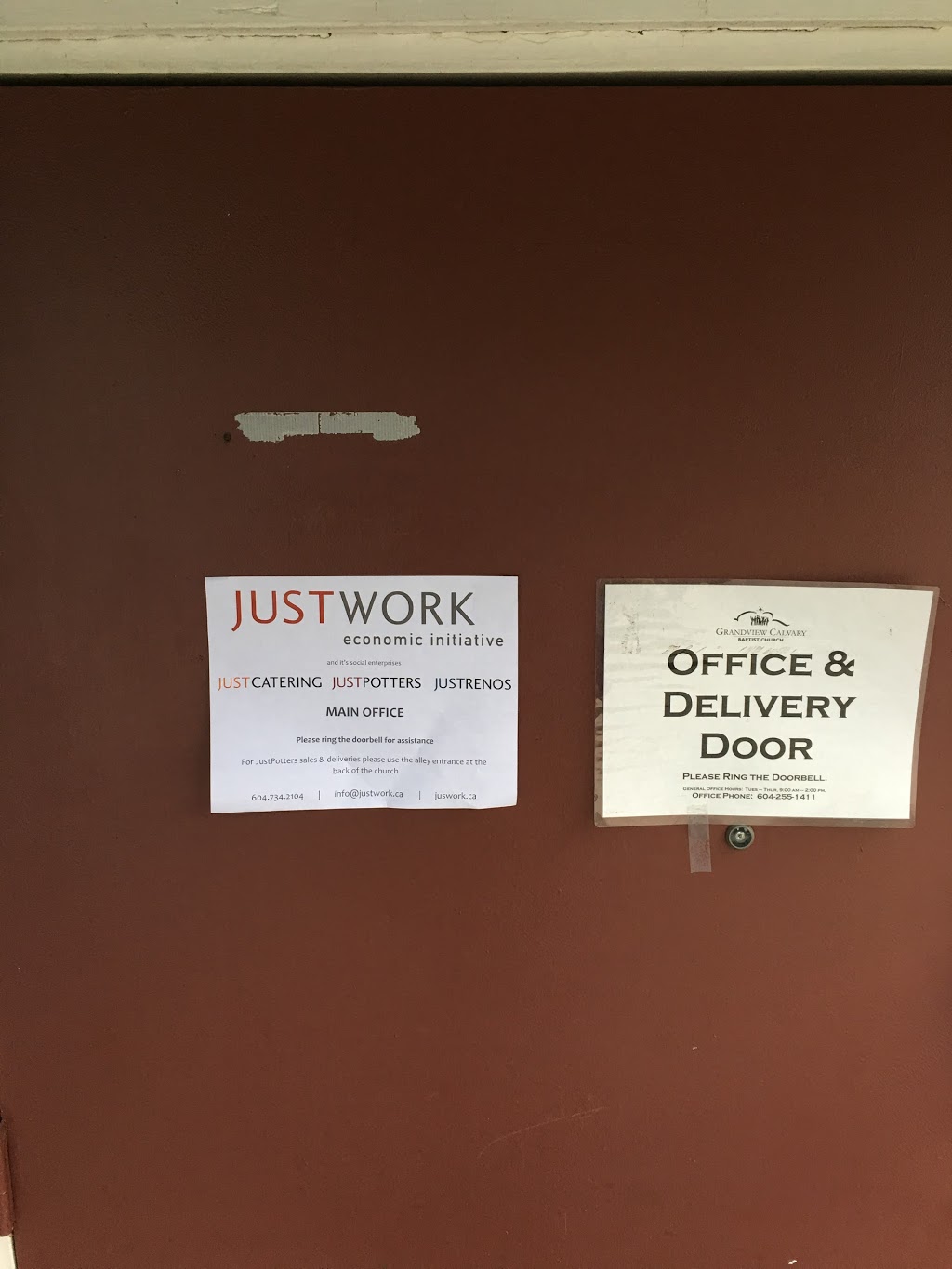 JustWork Economic Initiative | 1803 E 1st Ave, Vancouver, BC V5N 1B2, Canada | Phone: (604) 734-2104