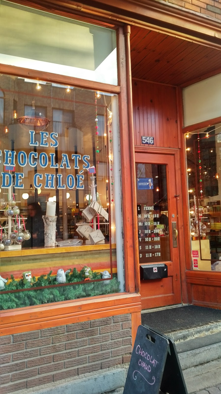 Les Chocolats de Chloé | 546 Av. Duluth E, Montréal, QC H2L 1A9, Canada | Phone: (514) 849-5550