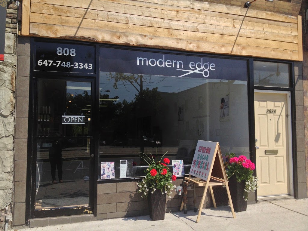 Modern Edge Salon | 808 St Clair Ave W, Toronto, ON M6C 1B6, Canada | Phone: (647) 748-3343
