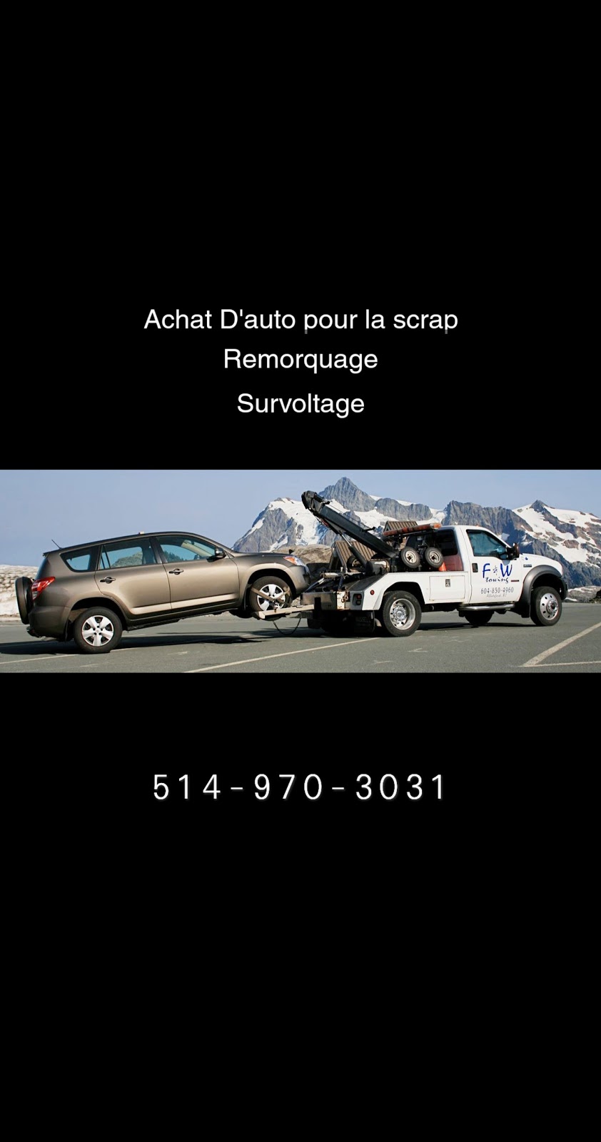 Remorquage Cdt inc. | 4272 QC-341, Rawdon, QC J0K 1S0, Canada | Phone: (514) 970-3031