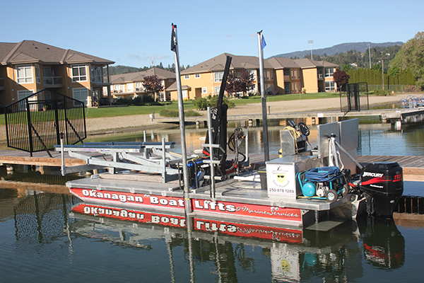 Okanagan Boat Lifts Ltd | 3090 Reimche Rd, Lake Country, BC V4V 1V4, Canada | Phone: (250) 878-1289