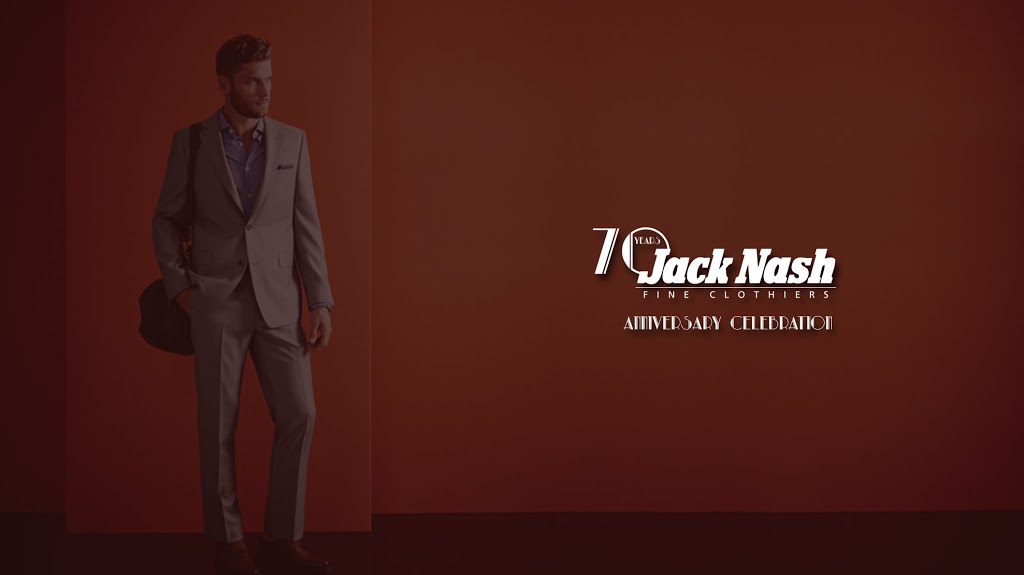 Jack Nash Fine Clothier | 400 Scott St, St. Catharines, ON L2M 3W4, Canada | Phone: (905) 934-9912