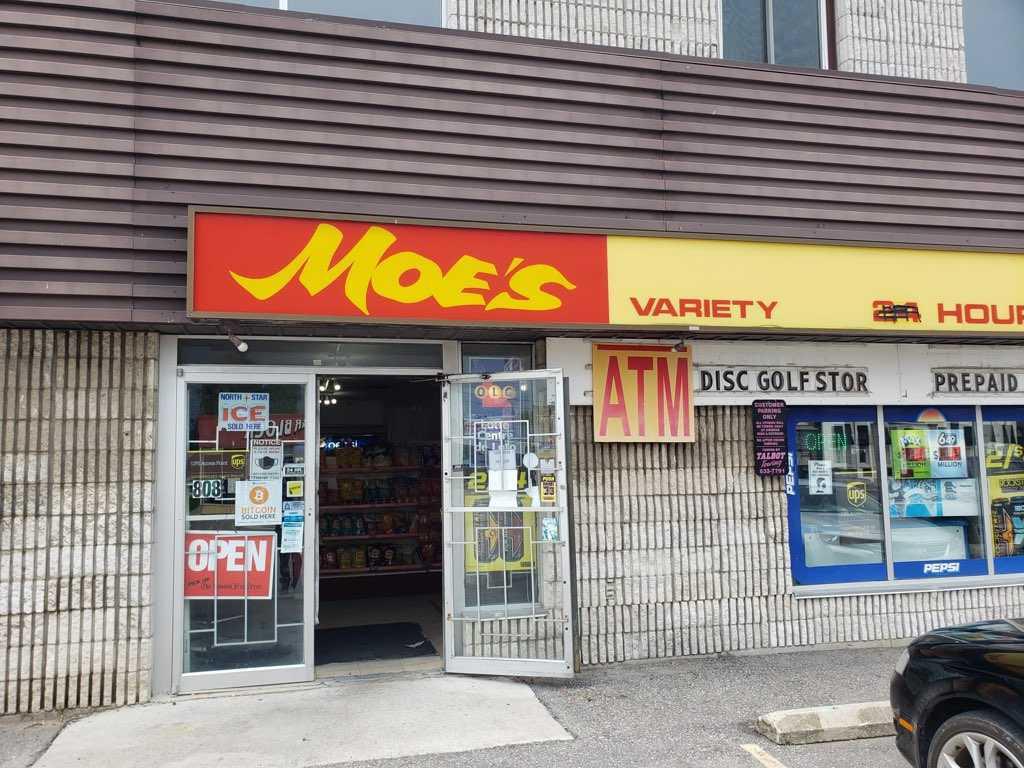 Localcoin Bitcoin ATM - Moes Variety | 800 Talbot St, St Thomas, ON N5P 1E2, Canada | Phone: (877) 412-2646