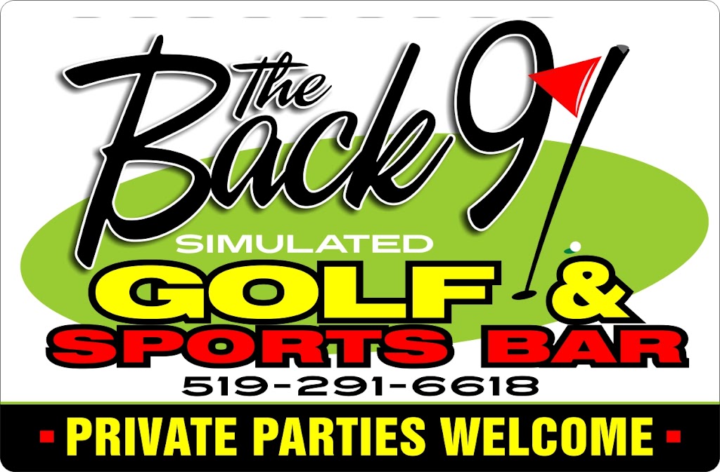 The Back 9 Golf & Sports Bar | 140 Main St W, Listowel, ON N4W 1A1, Canada | Phone: (519) 291-6618