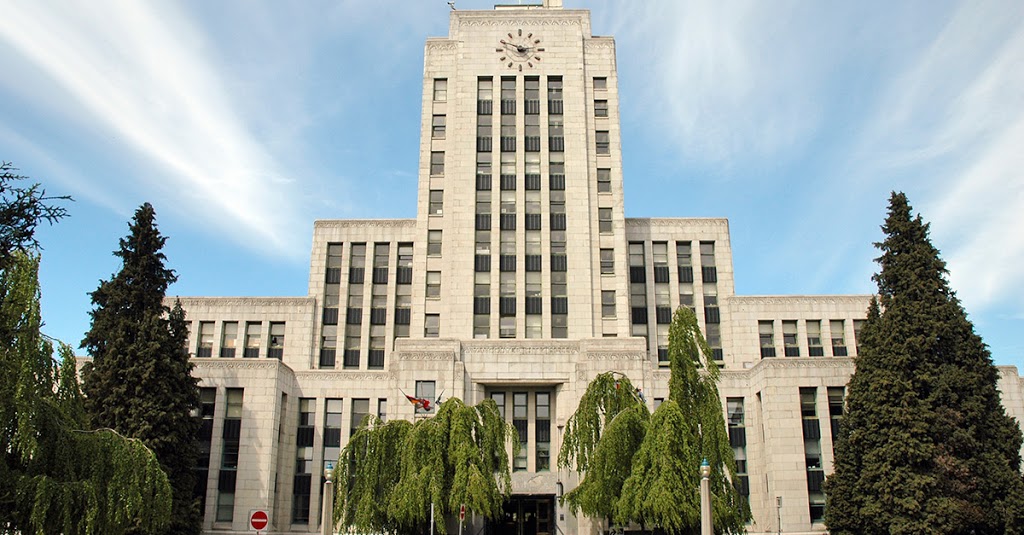 Vancouver City Hall | 453 W 12th Ave, Vancouver, BC V5Y 1V4, Canada | Phone: (604) 873-7000