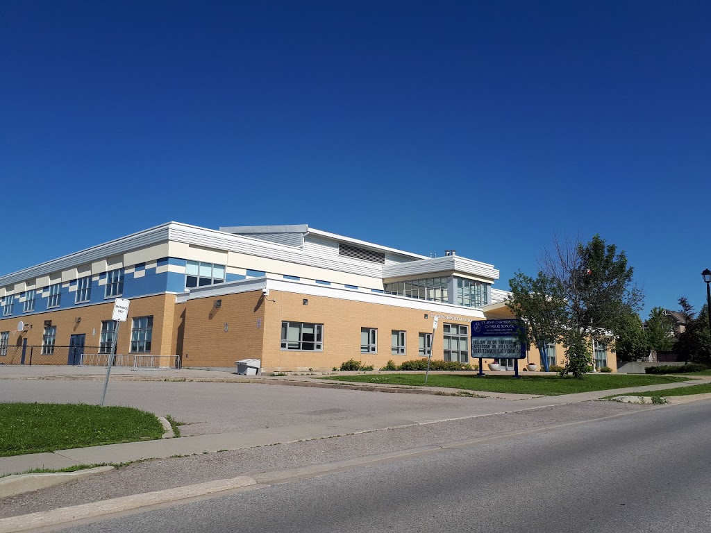 St. John Chrysostom Catholic Elementary School | 800 Joe Persechini Dr, Newmarket, ON L3X 2S6, Canada | Phone: (905) 895-7411