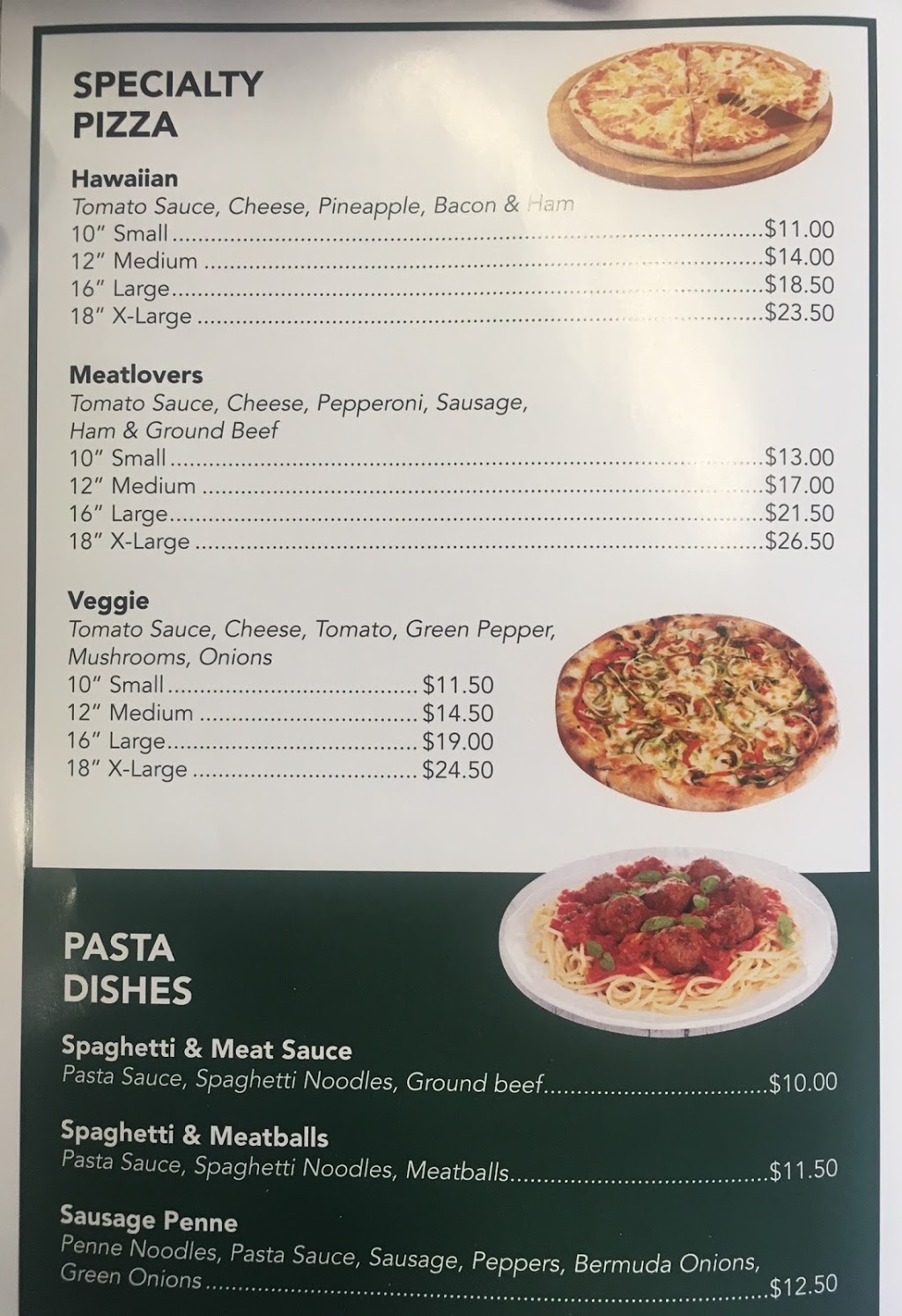 Main st pizza | 2 Main St W, Dundalk, ON N0C 1B0, Canada | Phone: (519) 923-2333