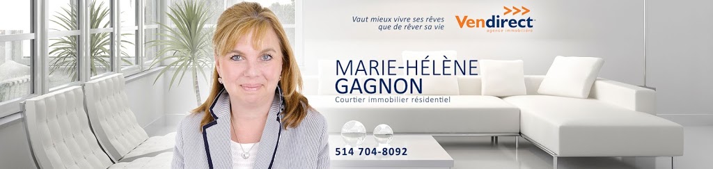 Marie Hélène Gagnon Courtier Immobilier | 119A Boul Sir-Wilfrid-Laurier, Saint-Basile-le-Grand, QC J3N 1A1, Canada | Phone: (514) 704-8092