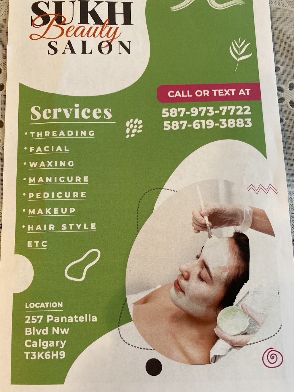 Sukh beauty salon | 257 Panatella Blvd NW, Calgary, AB T3K 6H9, Canada | Phone: (587) 973-7722