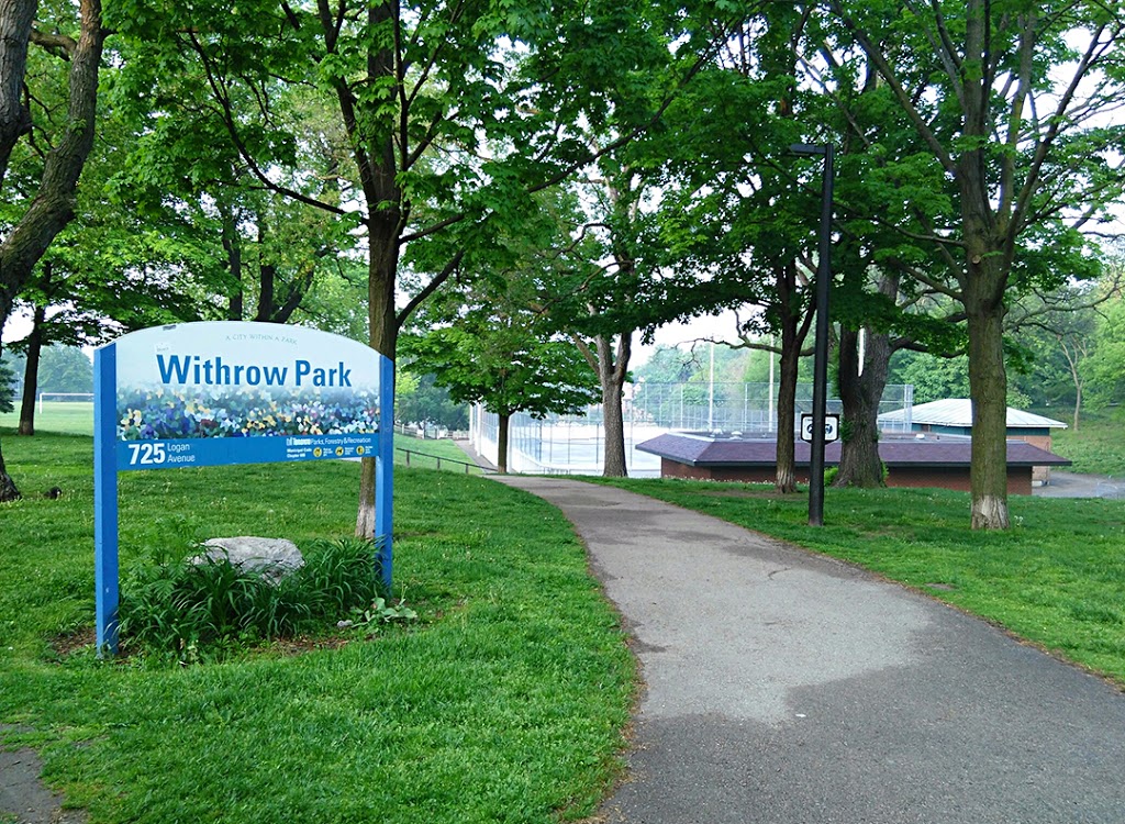 Withrow Park | 725 Logan Ave, Toronto, ON M4K 3B9, Canada | Phone: (416) 392-2489