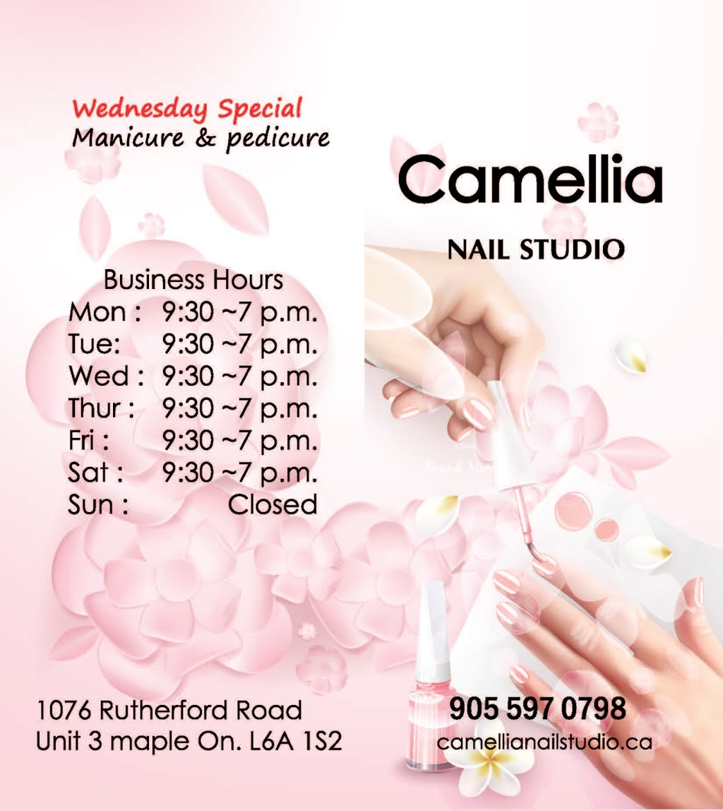 Camellia Nail Studio | 1076 Rutherford Rd Unit 3, Maple, ON L6A 1S2, Canada | Phone: (905) 597-0798