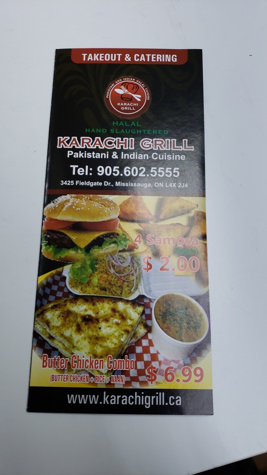 Karachi Grill | 3425 Fieldgate Dr Unit 10, Mississauga, ON L4X 2J4, Canada | Phone: (905) 602-5555