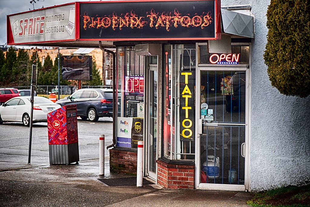 Phoenix Tattoos | 13597 King George Blvd, Surrey, BC V3T 2X1, Canada | Phone: (604) 582-9792