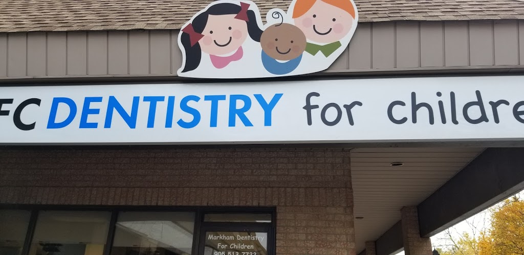 DFC Markham - Dentistry for Children | 4261 Highway #7, Unit A3, Unionville, ON L3R 9W6, Canada | Phone: (905) 513-7722