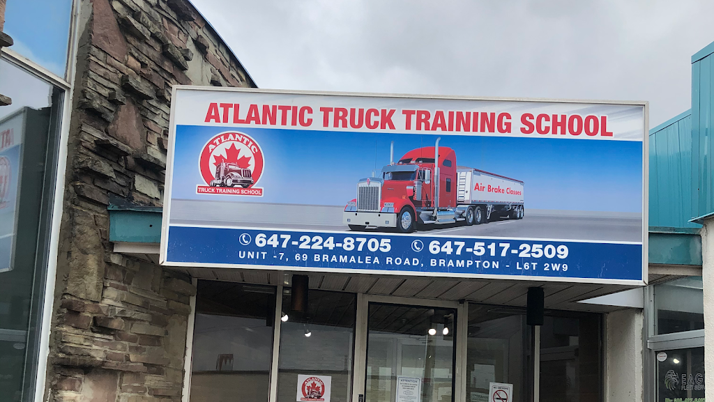 Atlantic Truck Training School | 69 Bramalea Rd Unit 7, Brampton, ON L6T 2W9, Canada | Phone: (647) 224-8705