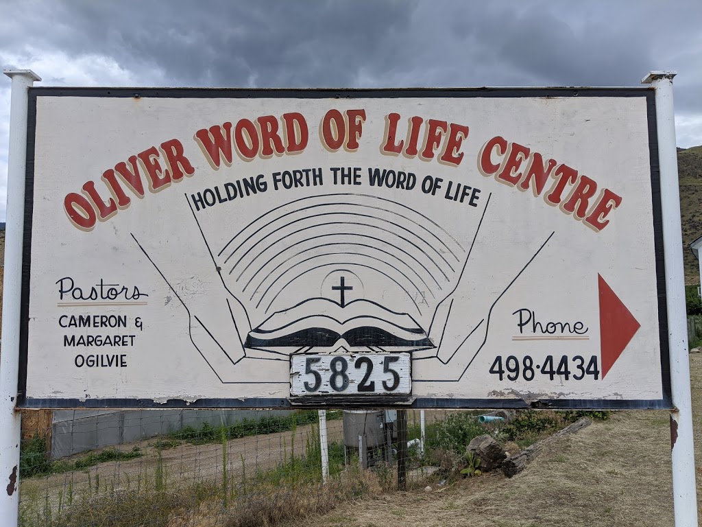 Oliver Word of Life | 5825 Princess Pl, Oliver, BC V0H 1T0, Canada | Phone: (250) 498-4434